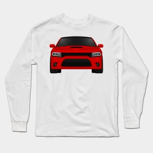 Charger Tor-Red + Black roof Long Sleeve T-Shirt